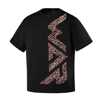 M-Tac футболка WAR Cotton Hard Black/Ash Rose