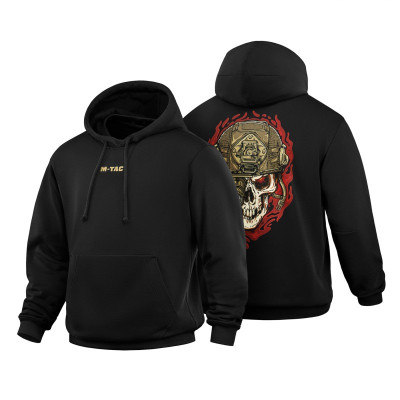 M-Tac кофта Hoodie Worn to the bone Black