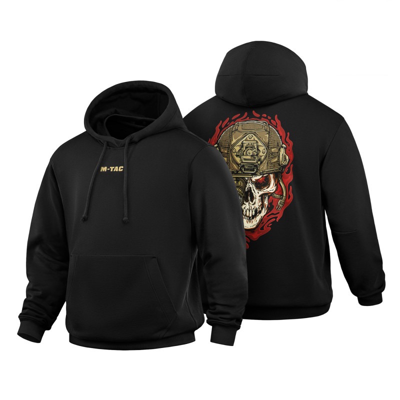 M-Tac кофта Hoodie Worn to the bone Black
