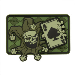 M-Tac нашивка Joker Skull 3D PVC Olive