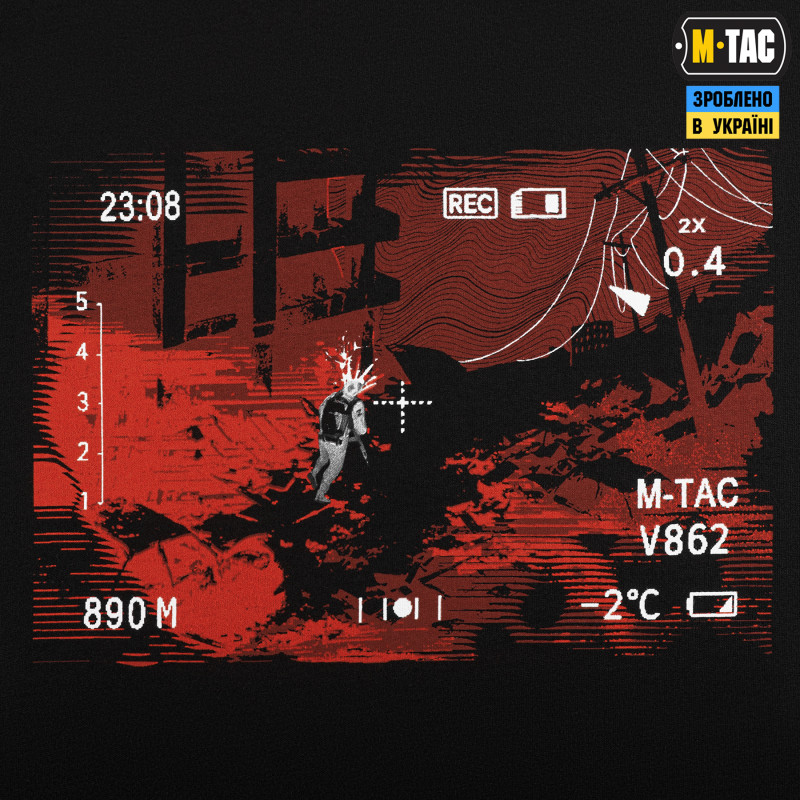 M-Tac футболка One Shot Oversize Black