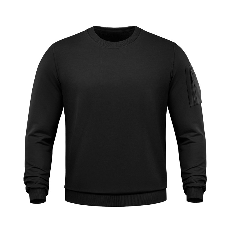 M-Tac світшот Nylon Pocket Cotton Hard Black