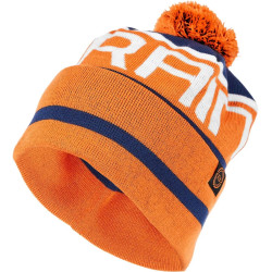 Шапка Brain з помпоном Blue/orange