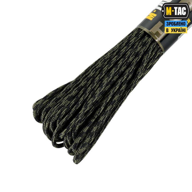 M-Tac паракорд Minicord Mil-Spec 15m Black Forest M-Tac паракорд Minicord Mil-Spec 15m Black Forest