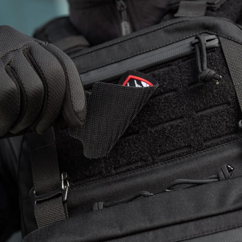 M-Tac нашивка Valkyrie (вишивка) Black/Red