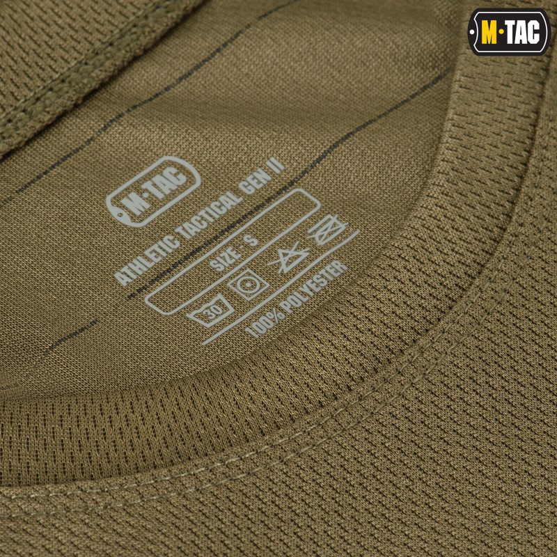 M-Tac футболка потовідвідна Athletic Gen.2 Olive M-Tac футболка потовідвідна Athletic Gen.2 Olive