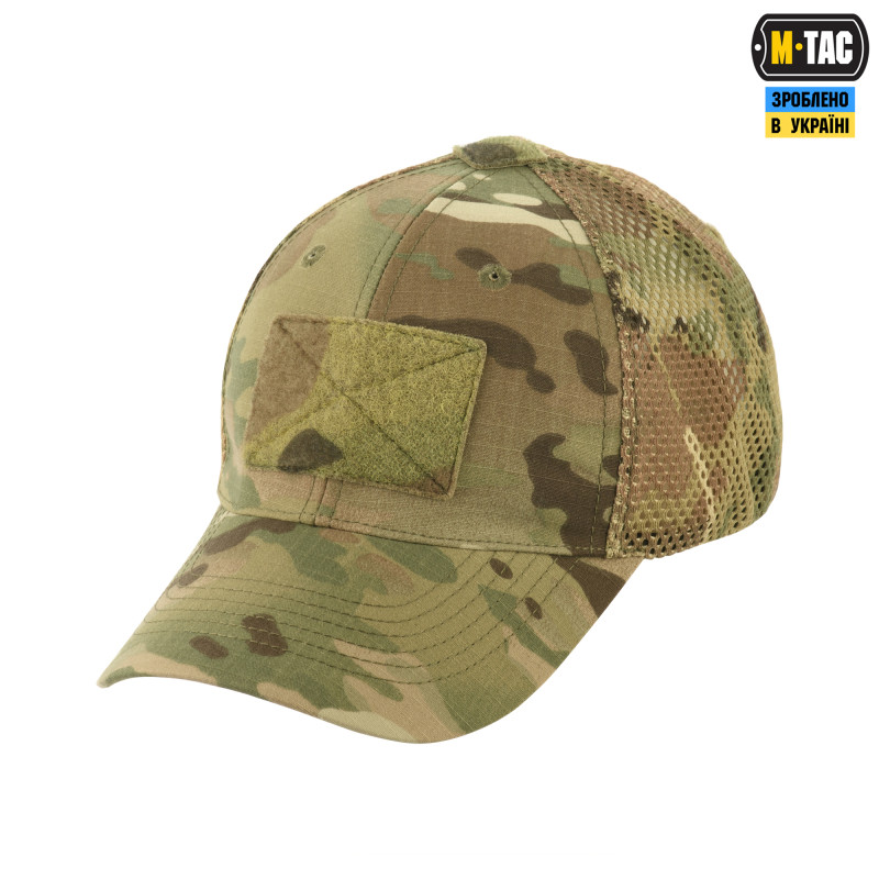 M-Tac бейсболка тактична з сіткою Азов NYCO Multicam M-Tac бейсболка тактична з сіткою Азов NYCO Multicam