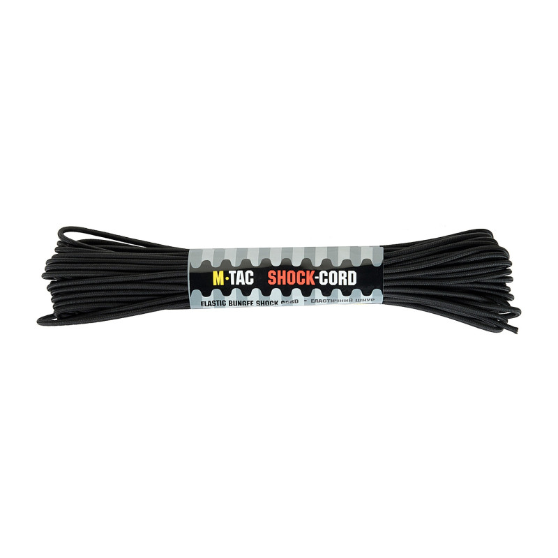 M-Tac паракорд Shock-Cord 3 mm Black 15м