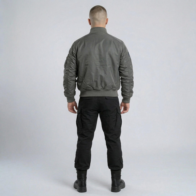 Куртка бомбер Vik-Tailor льотна, Shadow Grey