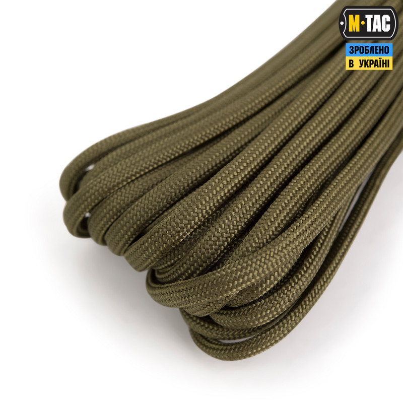 M-Tac паракорд 550 type III Army Green 15м M-Tac паракорд 550 type III Army Green 15м
