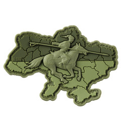 M-Tac нашивка Козацька Україна 3D PVC Olive