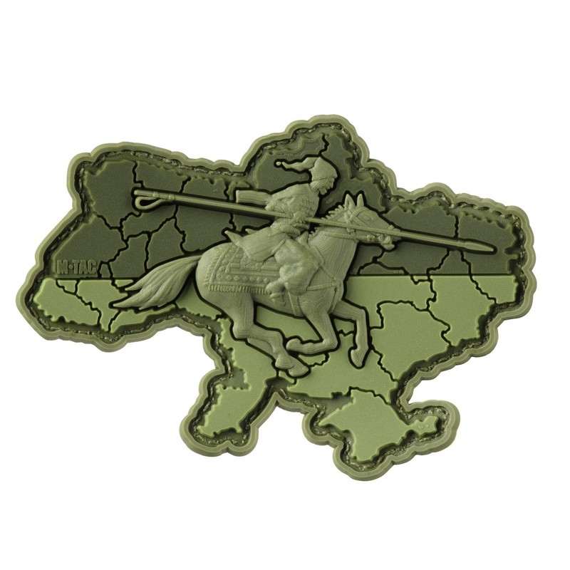 M-Tac нашивка Козацька Україна 3D PVC Olive M-Tac нашивка Козацька Україна 3D PVC Olive