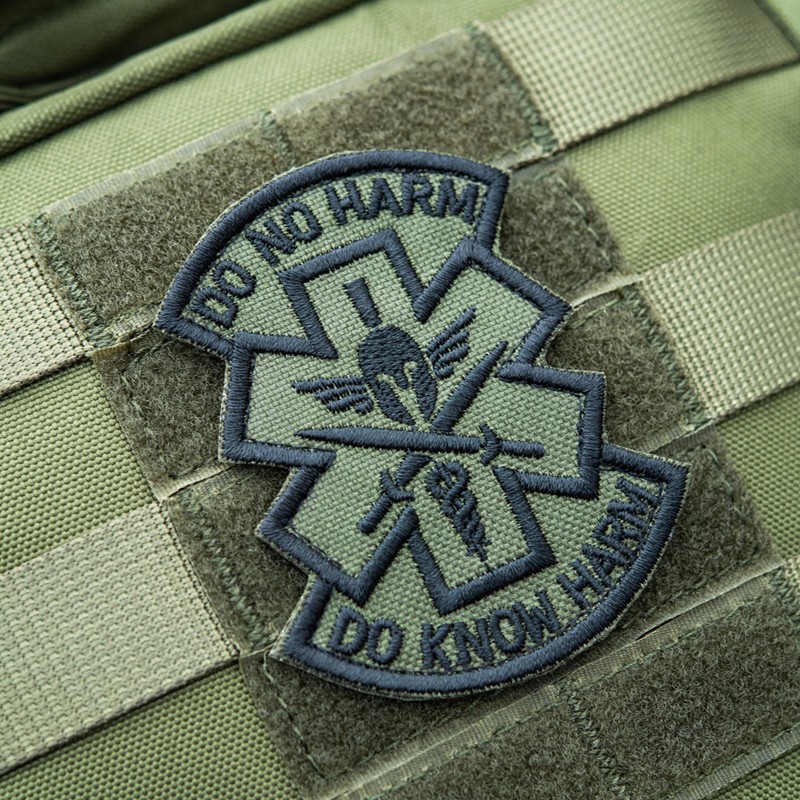 M-Tac нашивка Do No Harm олива
