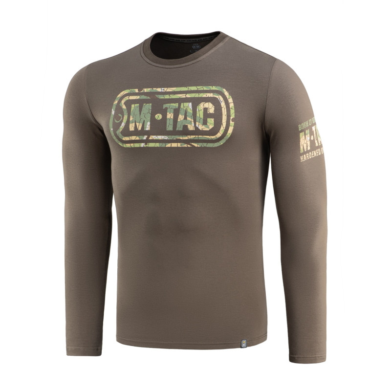 M-Tac футболка Logo довгий рукав Dark Olive