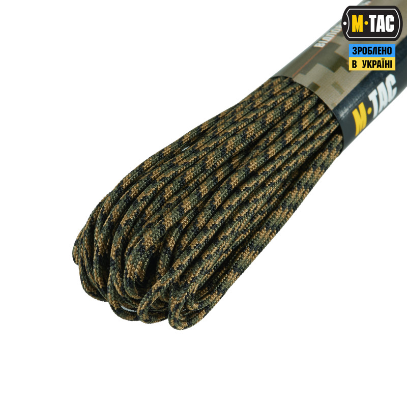 M-Tac паракорд Minicord Mil-Spec 15m Woodland Marpat M-Tac паракорд Minicord Mil-Spec 15m Woodland Marpat