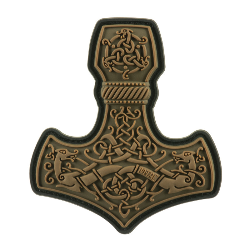 M-Tac нашивка Mjölnir Large PVC Coyote M-Tac нашивка Mjölnir Large PVC Coyote