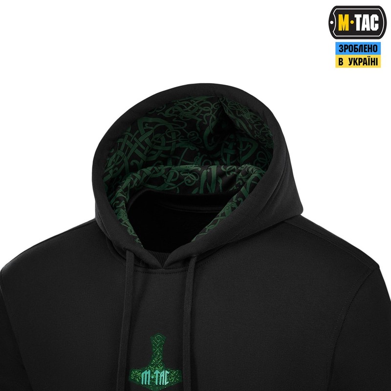 M-Tac кофта Hoodie Ragnarok Night Vision Cotton Hard Black M-Tac кофта Hoodie Ragnarok Night Vision Cotton Hard Black
