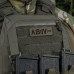 M-Tac нашивка група крові AB (IV) - наскрізна Laser Cut 25х80 Ranger Green — фото 3