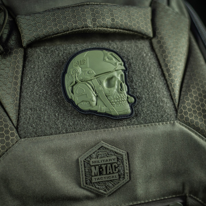 M-Tac нашивка Operator 3D PVC Olive