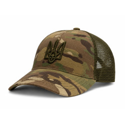 Бейсболка з Тризубом Vik-Tailor Rip-Stop, MultiCam