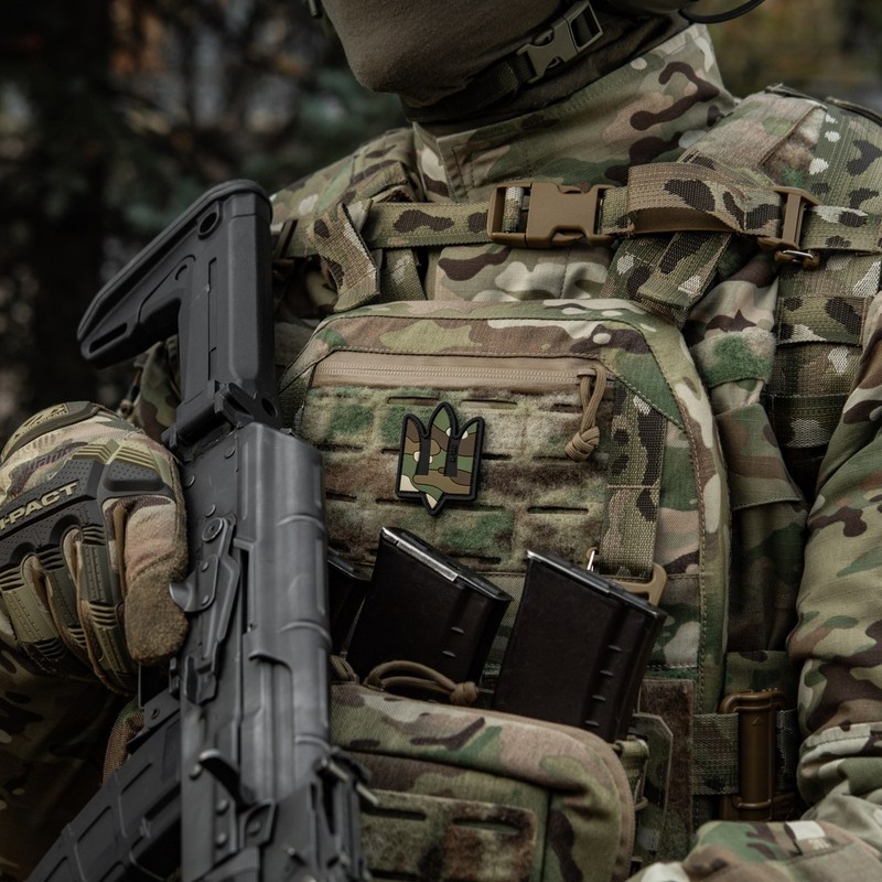M-Tac Нашивка Тризуб ЗСУ