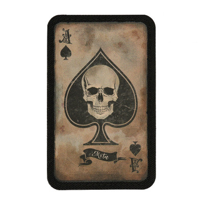 M-Tac нашивка Ace of Spades Coyote/Black