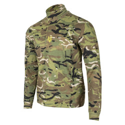 Гольф Vik-Tailor бавовняний з тризубом з високим горлом, MultiCam