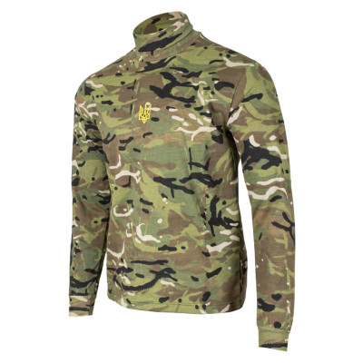 Гольф Vik-Tailor бавовняний з тризубом з високим горлом, MultiCam