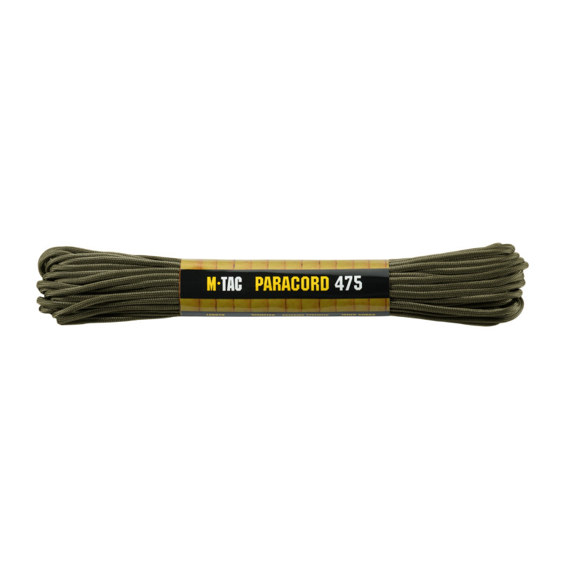 M-Tac паракорд 475 OD Green 15м
