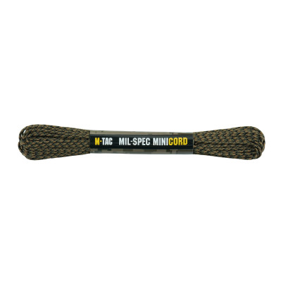 M-Tac паракорд Minicord Mil-Spec 15m Woodland Marpat