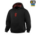 M-Tac кофта Hoodie Один в полі воїн Hard Black — фото 3