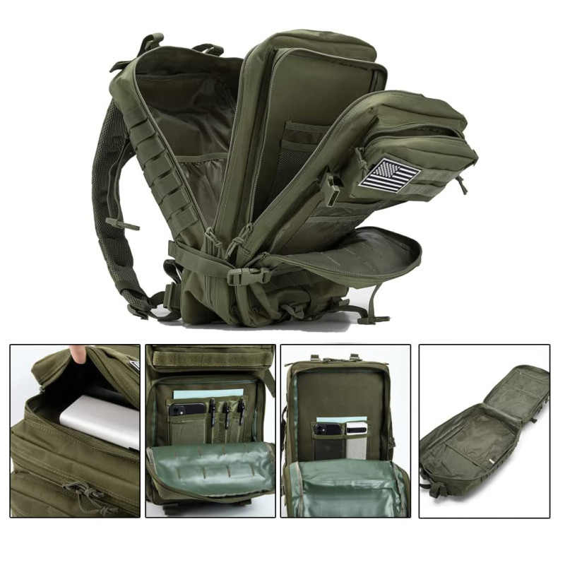 Рюкзак тактичний Vik-Tailor MOLLE 45L, Olive