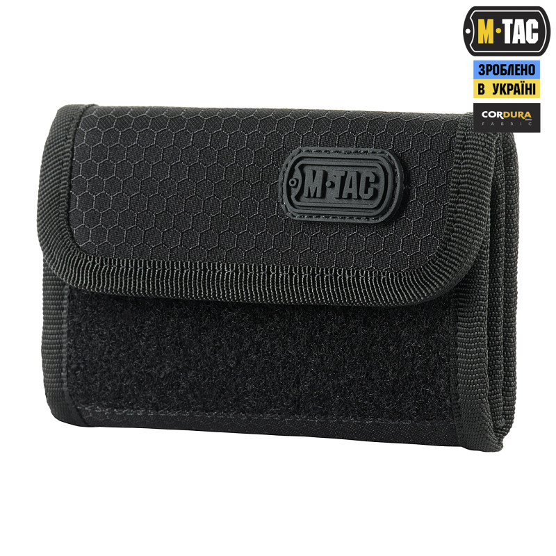 M-Tac гаманець з липучкою Elite Gen.II Hex Black M-Tac гаманець з липучкою Elite Gen.II Hex Black