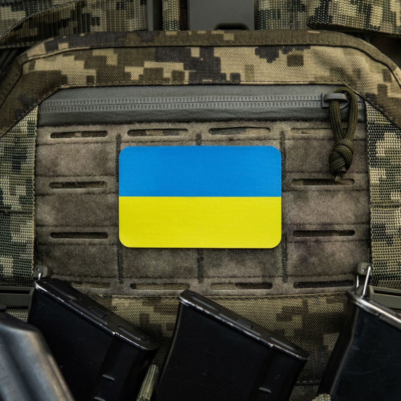 M-Tac нашивка прапор України (80х50 мм) Yellow/Blue