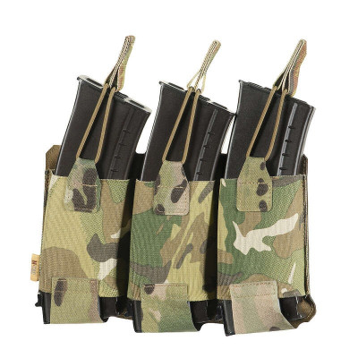 M-Tac підсумок еластичний на 3 магазина Elite Laser Cut Multicam