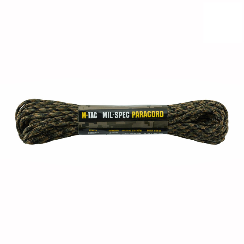 M-Tac паракорд 550 mil-spec 15m Woodland Marpat