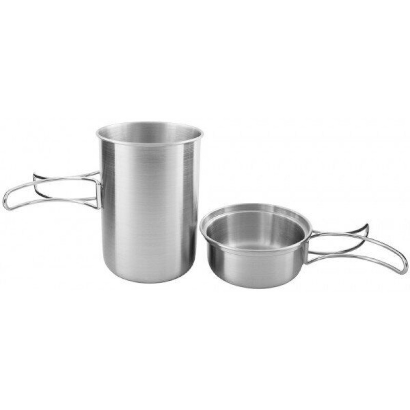 Набір кухлів tatonka handle mug 850 set, silver (tat 4174.000)