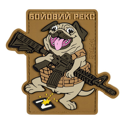 M-Tac нашивка Бойовий Рекс (PVC)