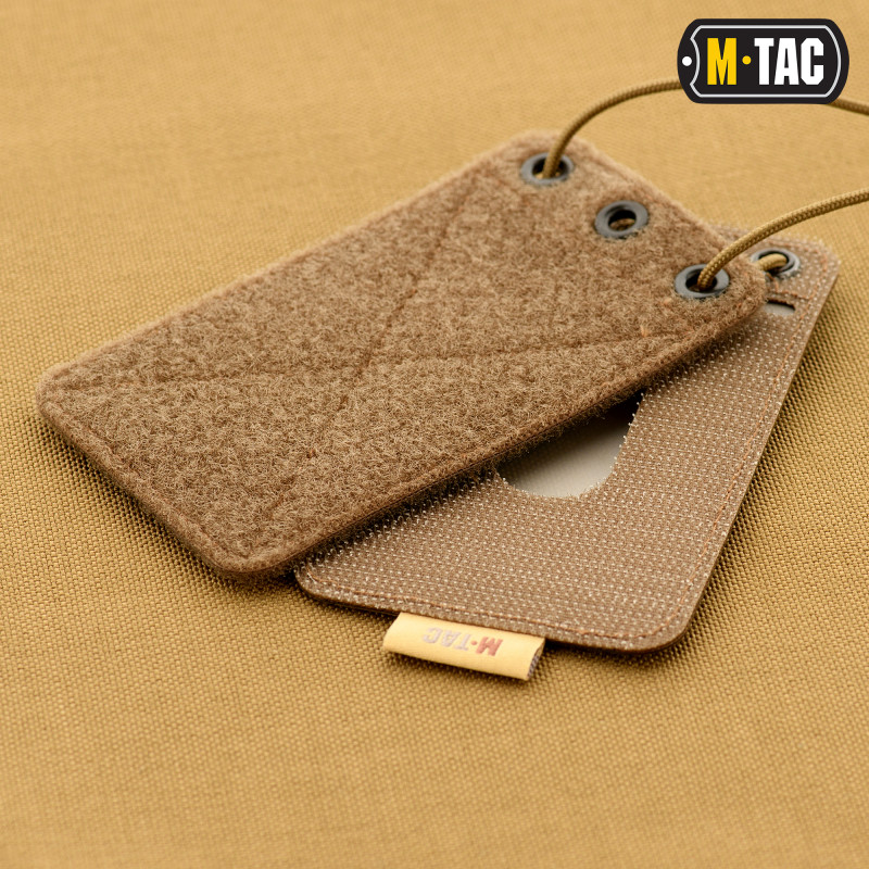 M-Tac бейдж з прозрачною панеллю Coyote M-Tac бейдж з прозрачною панеллю Coyote