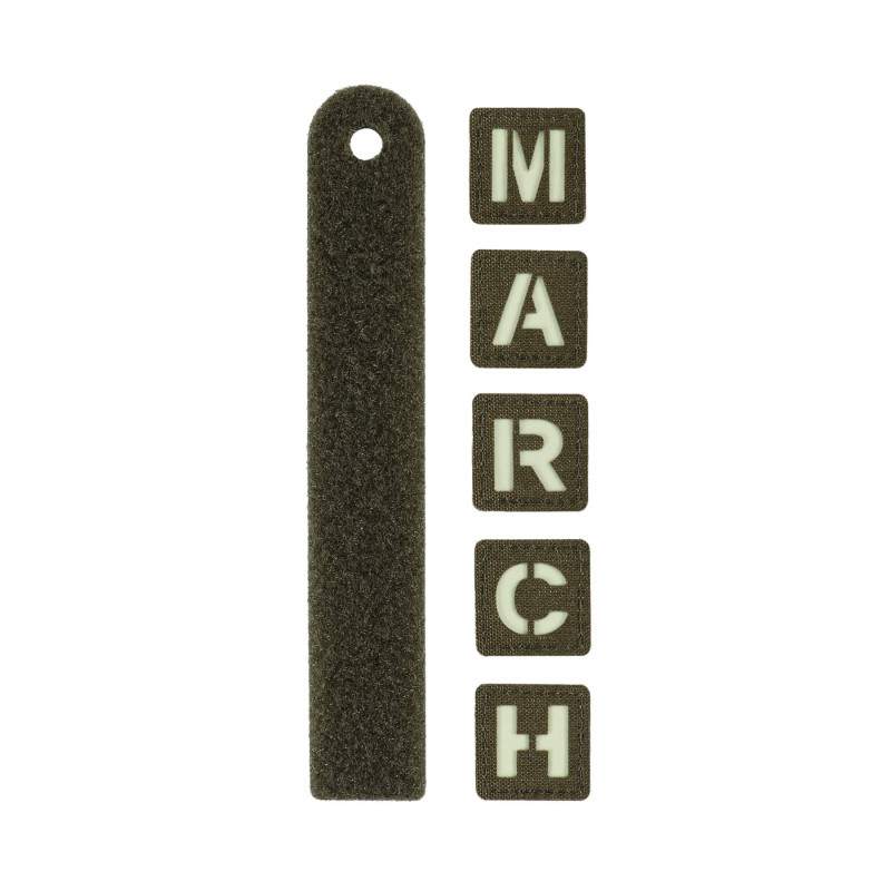 M-Tac нашивка MARCH Ranger Green/GID