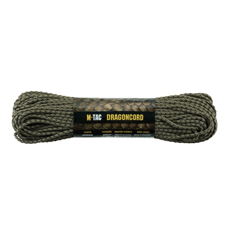M-Tac паракорд Dragon Cord 30m Tan/Od Green