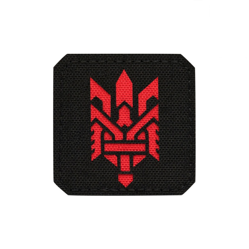 M-Tac нашивка Тризуб (стилізація) Laser Cut мала Black/Red M-Tac нашивка Тризуб (стилізація) Laser Cut мала Black/Red