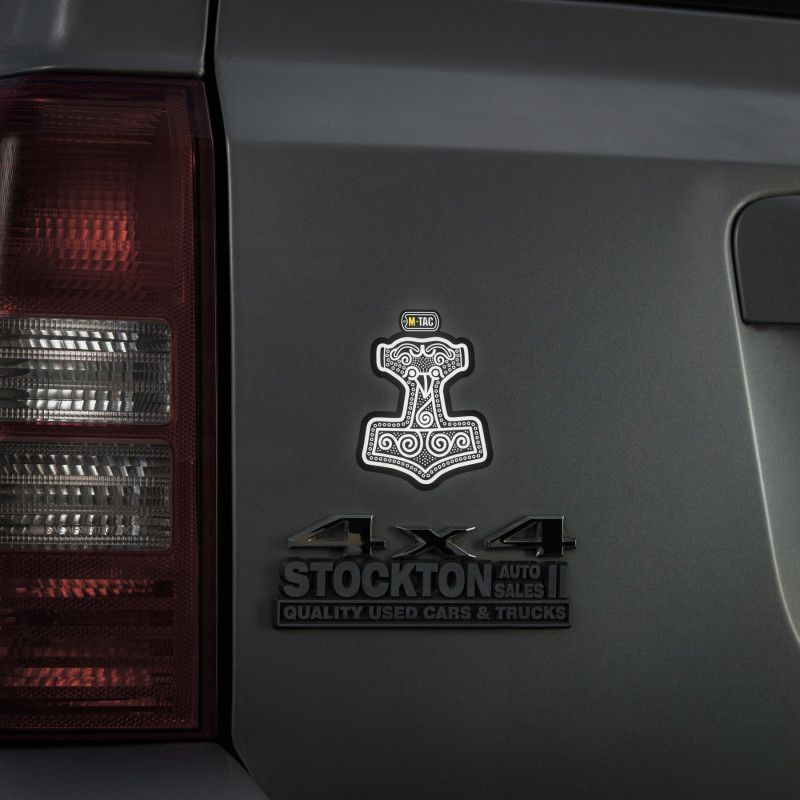 M-Tac наклейка Mjölnir Large світловідбиваюча Black M-Tac наклейка Mjölnir Large світловідбиваюча Black
