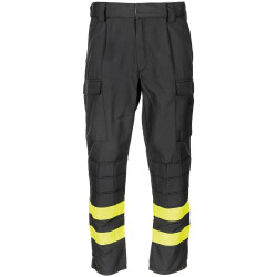 Штани Vik-Tailor з світло відбивальними стрічками IT Firefighter Pants,, Black
