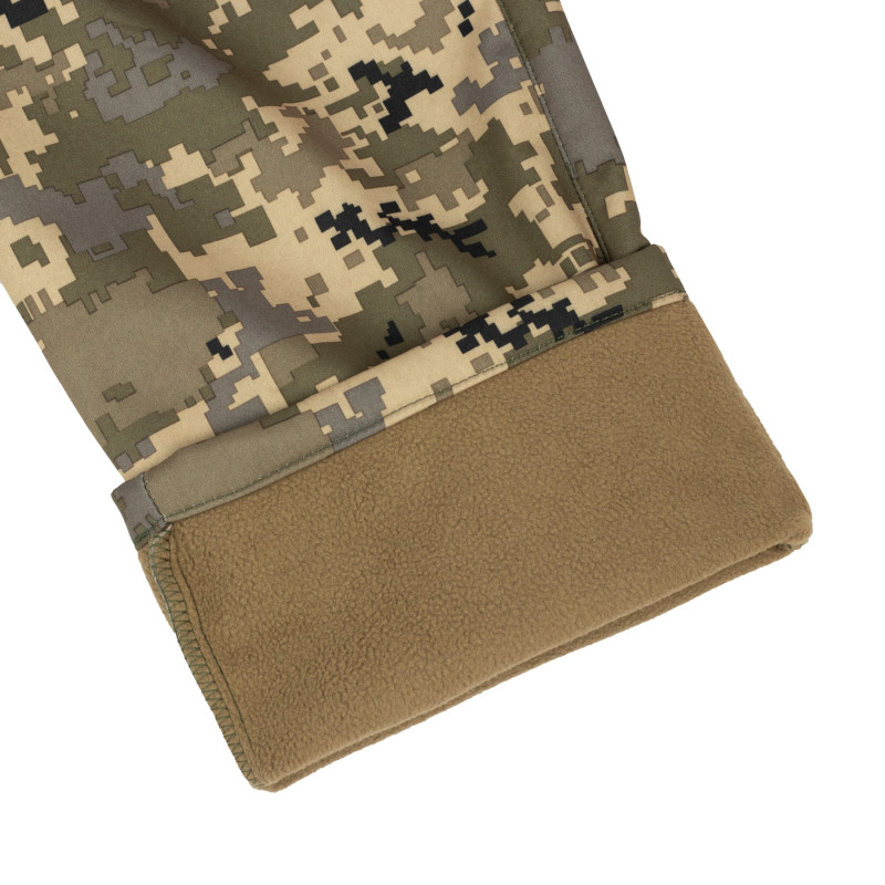 Штани тактичні зимові Vik-Tailor SoftShell з покриттям DWR, Піксель Штани тактичні зимові Vik-Tailor SoftShell з покриттям DWR, Піксель