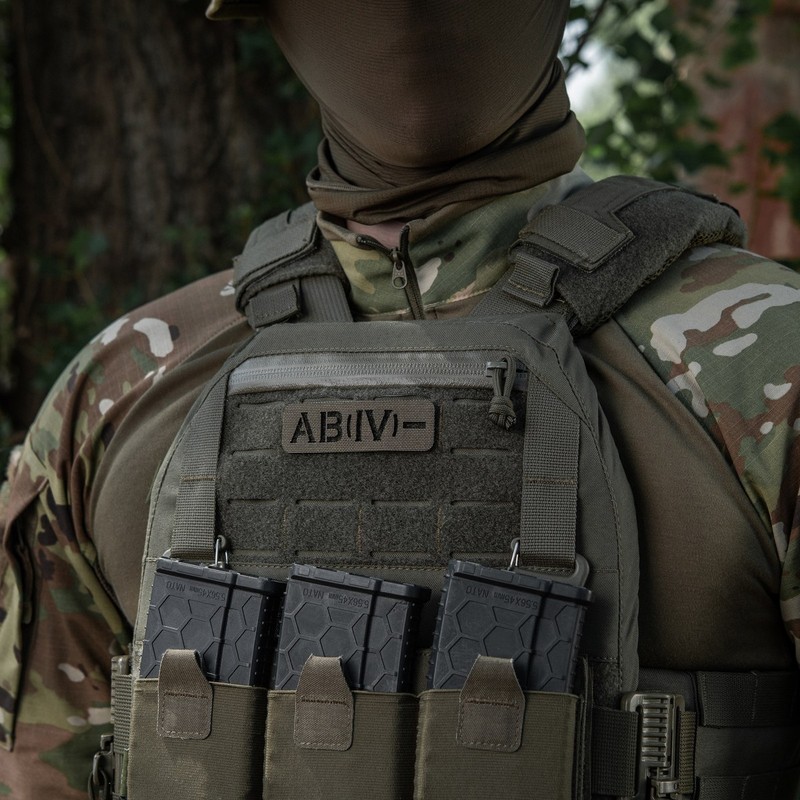 M-Tac нашивка група крові AB (IV) - наскрізна Laser Cut 25х80 Ranger Green M-Tac нашивка група крові AB (IV) - наскрізна Laser Cut 25х80 Ranger Green