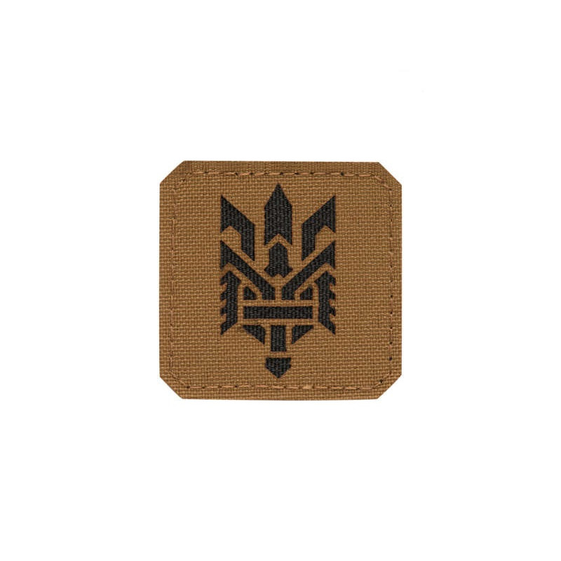 M-Tac нашивка Тризуб (стилізація) Laser Cut мала Coyote/Black M-Tac нашивка Тризуб (стилізація) Laser Cut мала Coyote/Black