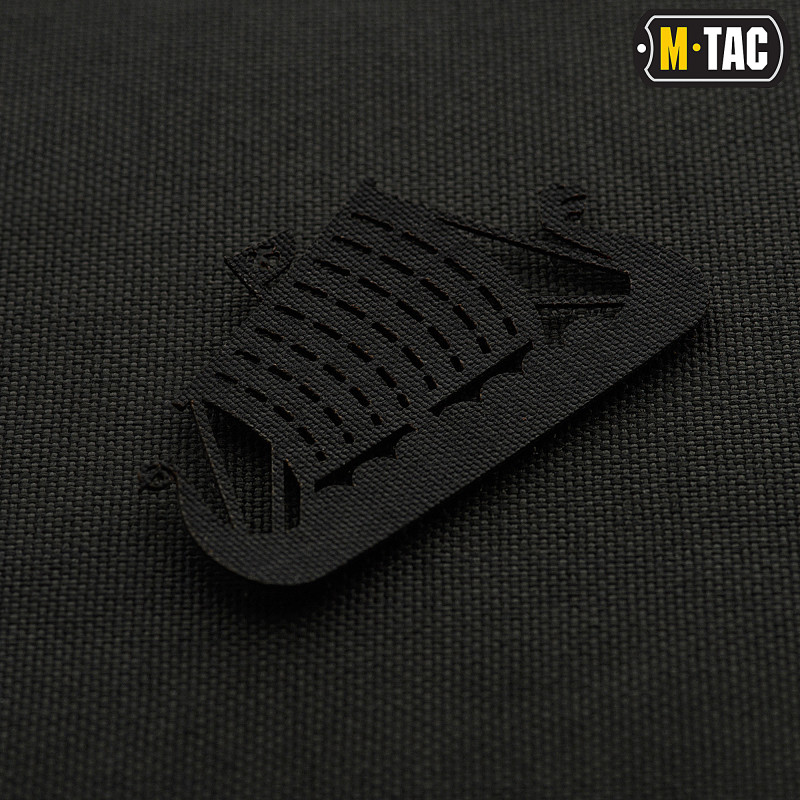 M-Tac нашивка Драккар скрізна Laser Cut Black M-Tac нашивка Драккар скрізна Laser Cut Black