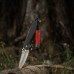 M-Tac темляк Fish&Cylindre Steel Black&Red — фото 5