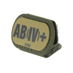 M-Tac MOLLE Patch група крові AB (IV) + PVC Ranger Green
